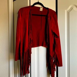 Fringe Moleskin Jacket